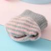 1Pairs Cute Cartoon Rabbit Bear Winter Warm Kids Gloves Kindergarten Boys Girls Five Finger Knitted Gloves for 3 To 6 Years