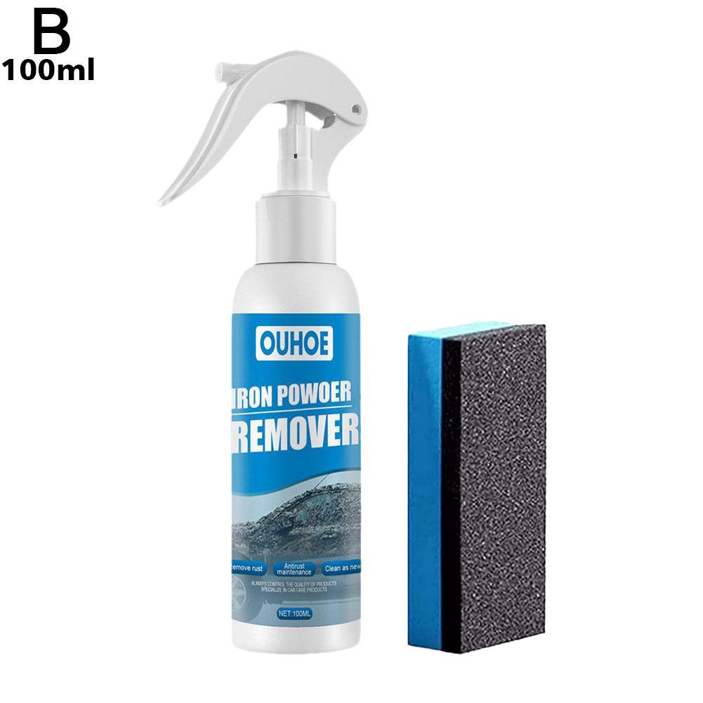 100 мл спрей для удаления ржавчины с автомобиля, очиститель для краски по металлу, чистка, средство для удаления ржавчины с автомобиля, порошок, спрей для железа на автомобиле, Rus L0J3