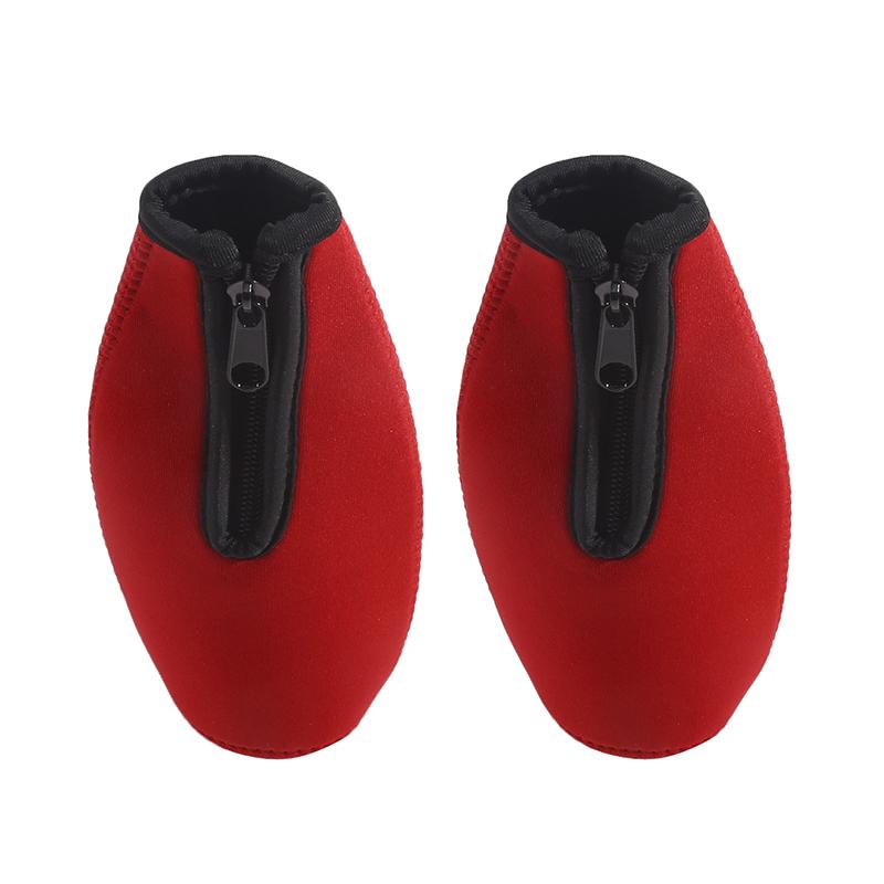 2 шт., термоизоляционный чехол для пивной бутылки, сохраняющий напиток холодным, застегивающийся на молнию, чехол для бутылки, чехол для охладителя пивной бутылки