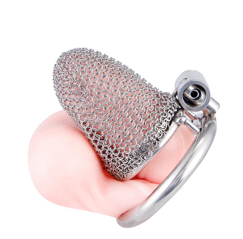 MoDi Сетка из нержавеющей стали, мужское устройство целомудрия, гладкая и легкая клетка для члена, секс-игрушки для мужчин, замок для пениса, уретры, игра для взрослых