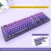Xiaomi Gradient Keycaps 134 Keys OEM Profile PBT Double Shot Keycap For MX Switch Gaming Mechanical Keyboard Side Printed RGB Key Caps