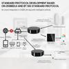 Беспроводной интеллектуальный многофункциональный шлюз ZigBee + BLE Mesh Gate Way WiFi ИК-пульт дистанционного управления Android и