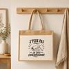 Sac Cabas Jute avec Poche J’peux pas je suis Chaudronnier J'peux pas minimaliste | Toile de Jute et Coton 21 L Fond Plat Anses 65