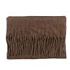Solid Color Mohair Loop Yarn Scarf Women's Autumn and Winter New High-end Versatile Warm Scarf Shawl Dual-purpose