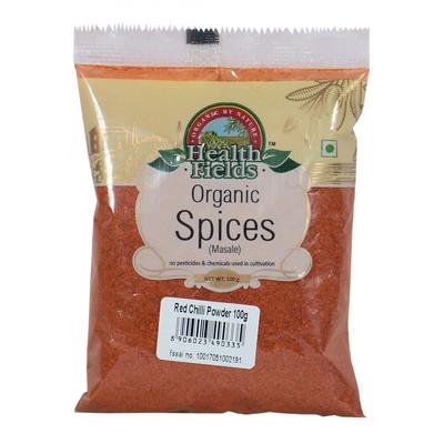 Молотый Красный перец (100 г), Red Chilli Powder,  Health Fields