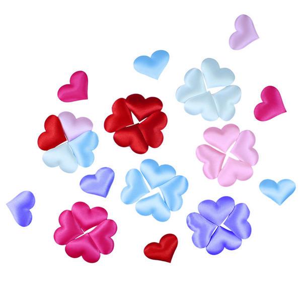 100pcs/bag Heart Shape Petals Wedding Valentines Day Throwing Table Decoration $5.80