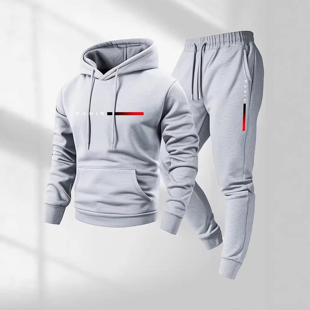 Унисекс Европейская Повседневная Толстовка с Принтом PARIS