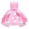 Kids Girls Polka Dot Print Princess Dress Girls Brithday Party Dresses Costume