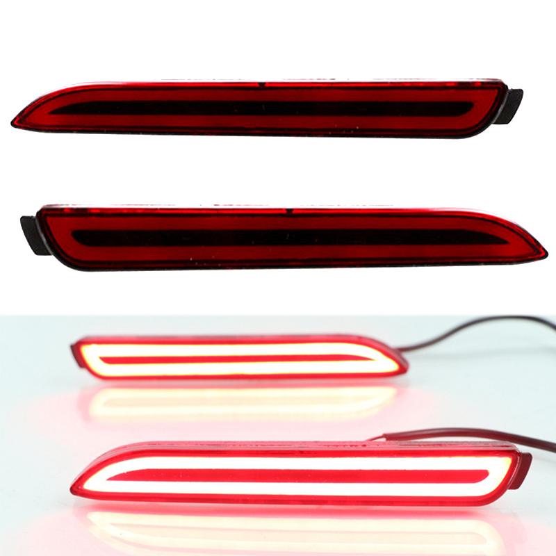 Задний бампер автомобиля, отражатель, задний фонарь, автомобильный стоп-сигнал, прочный, 3 функции, противотуманная фара, подходит для Toyota Camry Sienna Venza