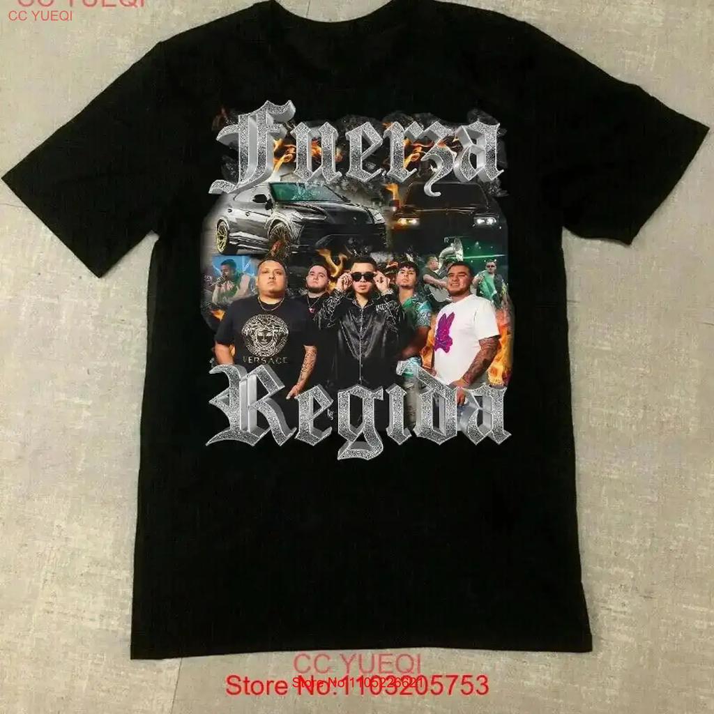 Fuerza Regida Band Tour T Shirt All Size S To 5xl Qx41 Vintage Stretched Versatile Comfortable Graphic Soft Breathable