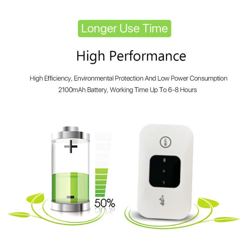 4G MiFi Portable Wireless Router for Live Broadcast & Mobile Use