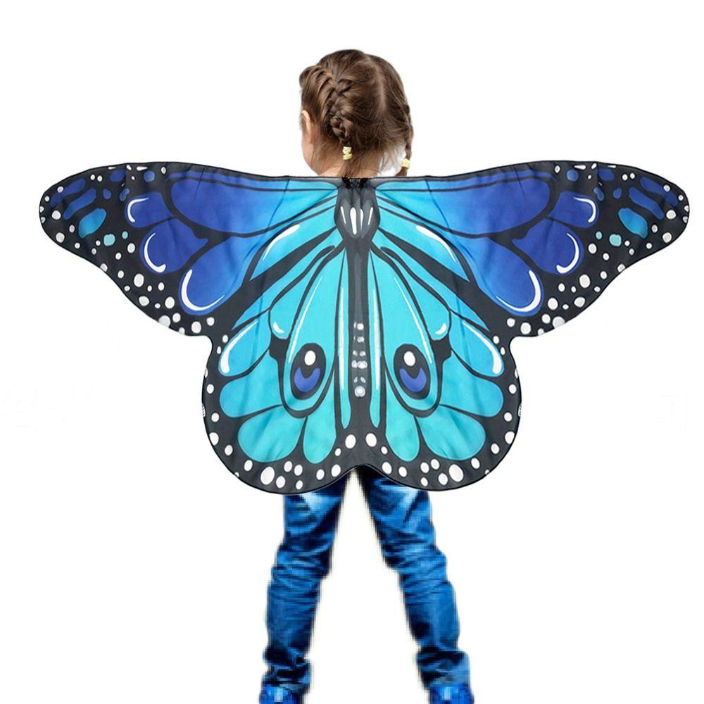 Performance Props Costume Dress Butterfly Wings Cape Shoulder Straps Butterfly Wings Fairy Wing