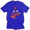 Custom Male Electronic Rock D-Depeche Cool Mode T Shirts Short Sleeve Cotton Tshirt Classic T-shirt Casual Tees Clothing