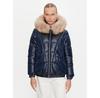 Пуховик Backsie W4628S T2843 F1624 синий Regular Fit