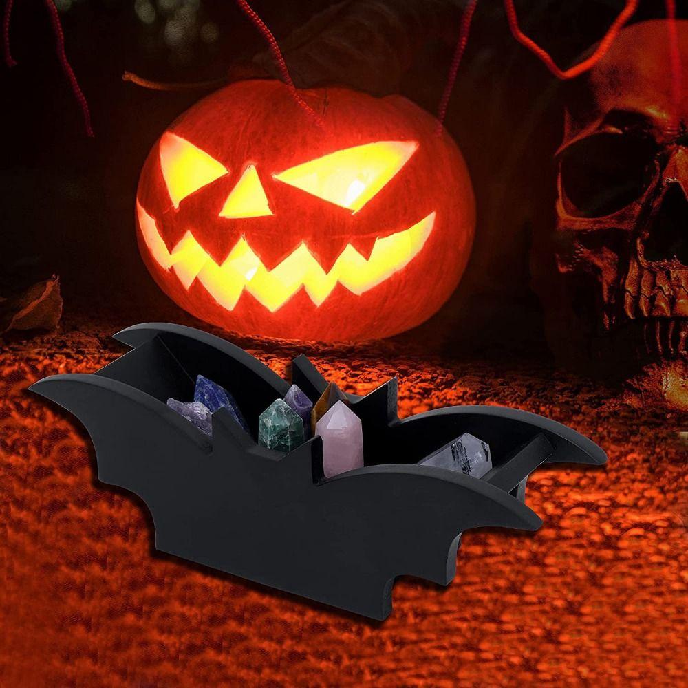 Креативный поднос для хранения косметики на Хэллоуин Домашний готический органайзер для макияжа Домашние украшения