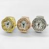 Quartz Finger Watch Ring for Women Men Couple Rings Digital Watches Elastic Stretchy Finger Band Punk Rings Jewelry Clock Teens