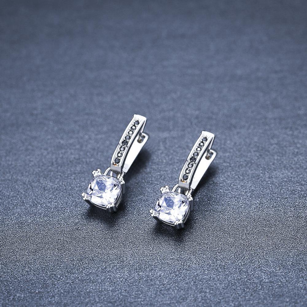 Black Awn Черные изысканные женские серьги-капли