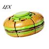 Interactive Spinning Top Hamburger Press Fidget Spinner, Stress Relief to Spin Burger Toy, Anxiety Toys Decompression Ball Desk Toy for Office, Home,