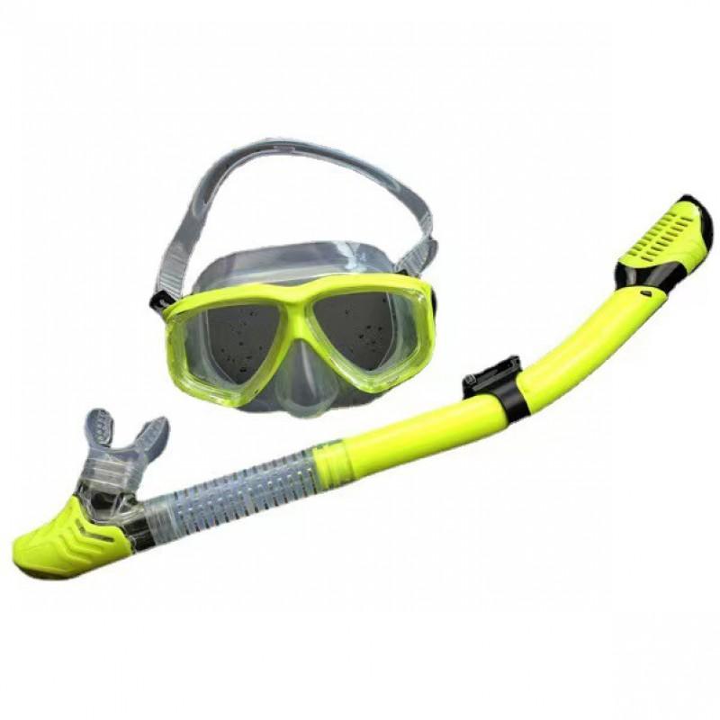 Kids Snorkel Set Full Dry Mask Anti-Fog Clear Swimming Diving
