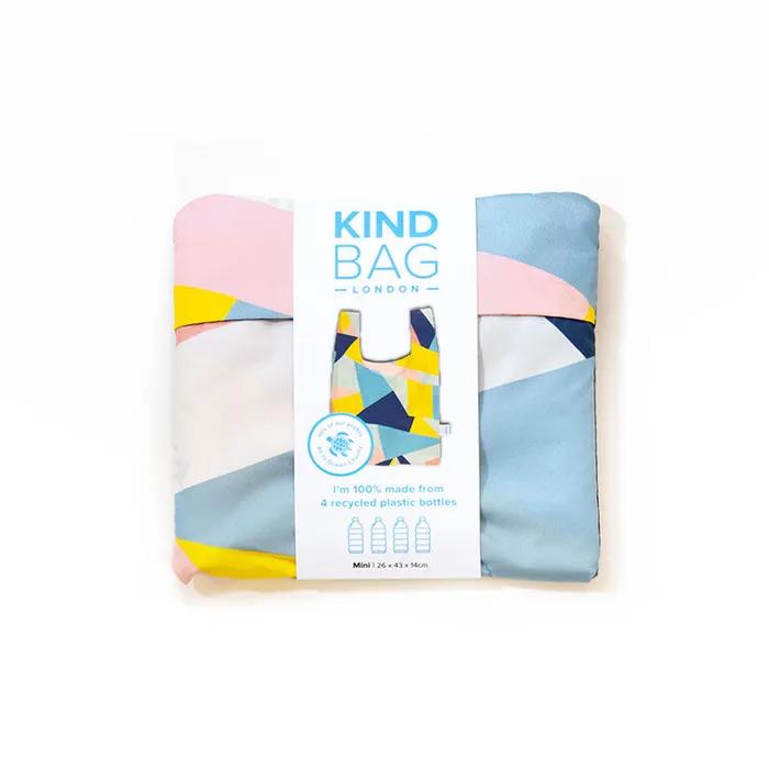 [KINDBAG] Многоразовая мини-сумка Kindbag с мозаичным рисунком