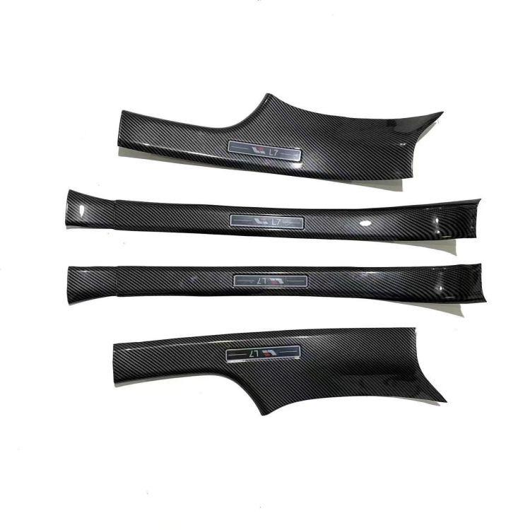 Ideal L7 Interior/Exterior Sill Strips: Decorative, Protective, Anti-Step Welcome Pedals