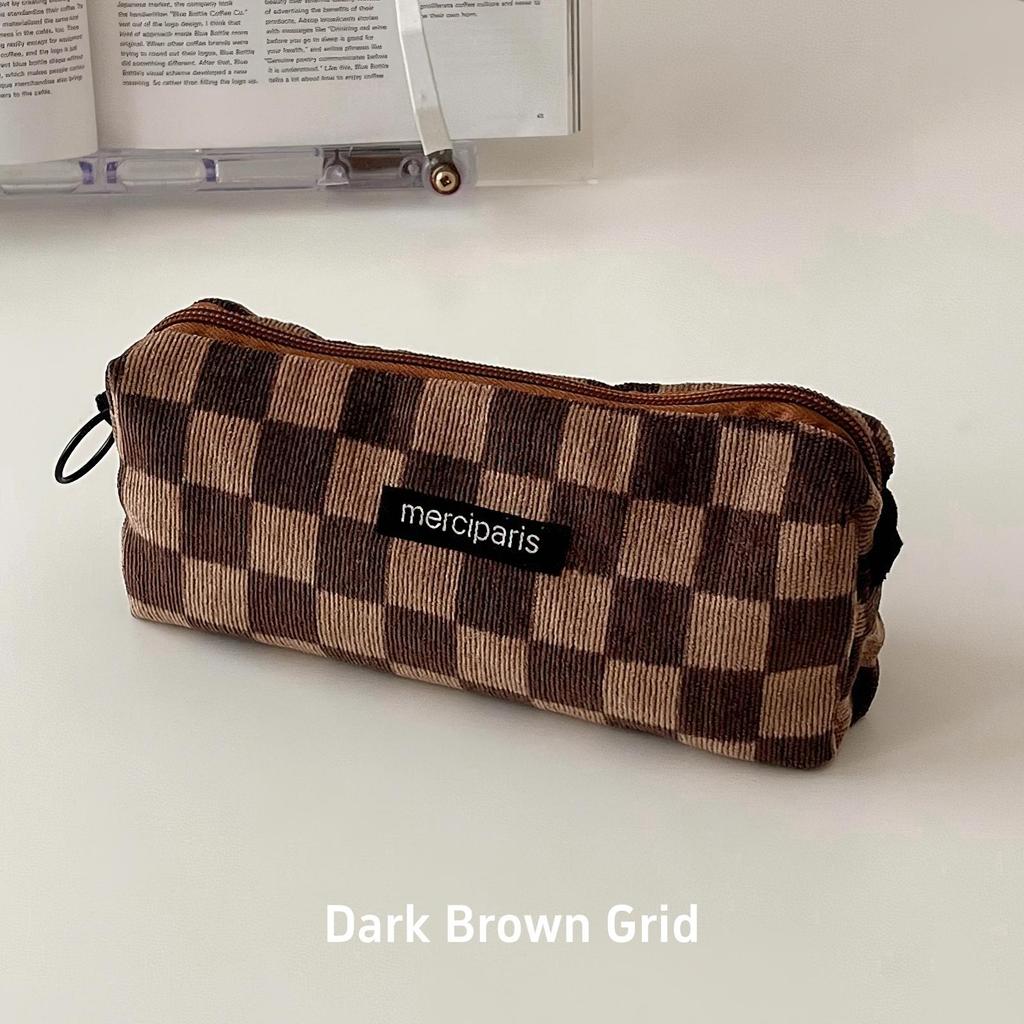 1 шт. вельветовая сумка для карандашей, пенал для ручек, винтажная цветочная сетка, художественный стиль, студенческая сумка, уникальный чехол для хранения канцелярских принадлежностей, школьный