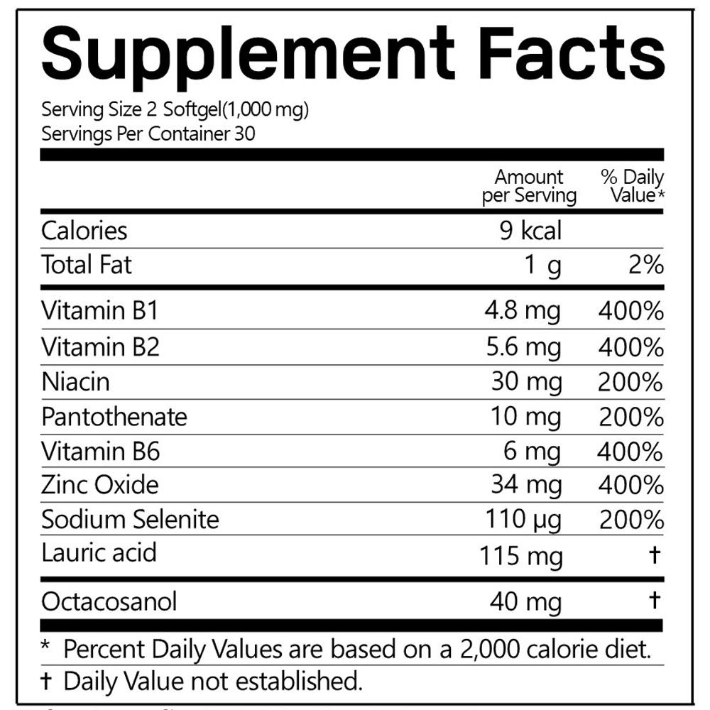 Saw Palmetto Octacosanol MAX10 Мужское здоровье поддерживает простату 500 мг x 60 шт.