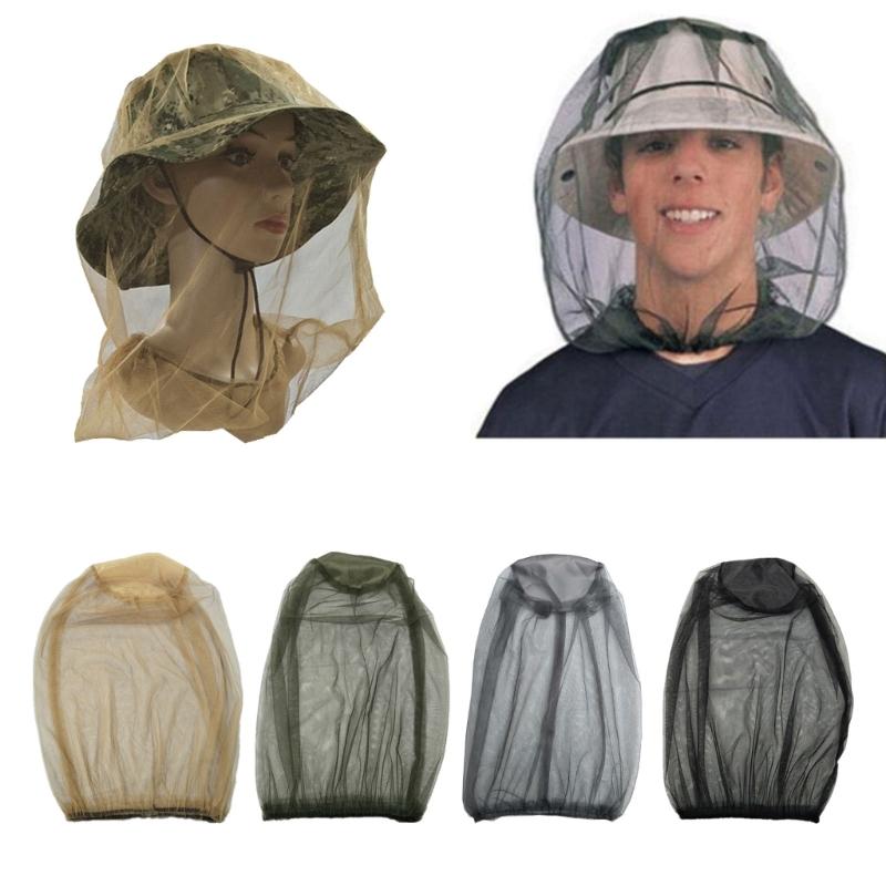 Mosquitoes Hat Net Outdoor Fishing Cap AntiMosquito Insect Hat Bugs Mesh Cover Face Neck Fly Netting Hoods from Bugs