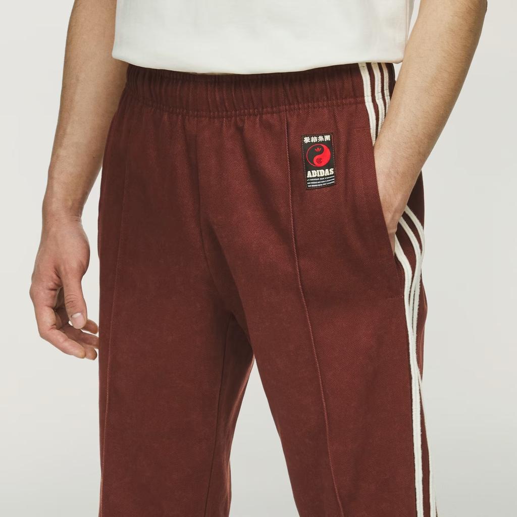 adidas x CLOT by Edison Chen Track Pant Asia Sizing 'Fox Brown' Men's KD4028