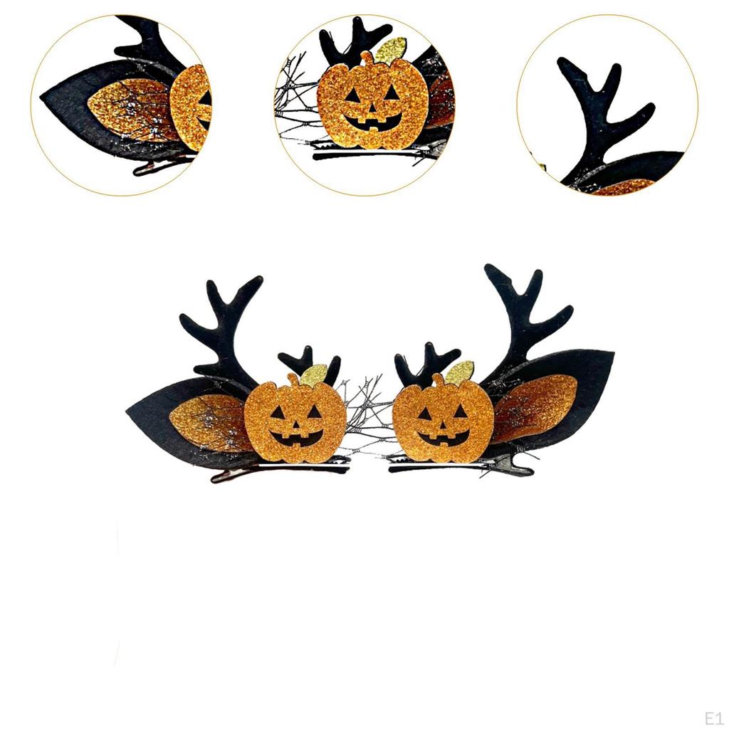 Halloween Hair Clips Barrette Accessories Novelty Hairgrips Hairpin for Stage Performances