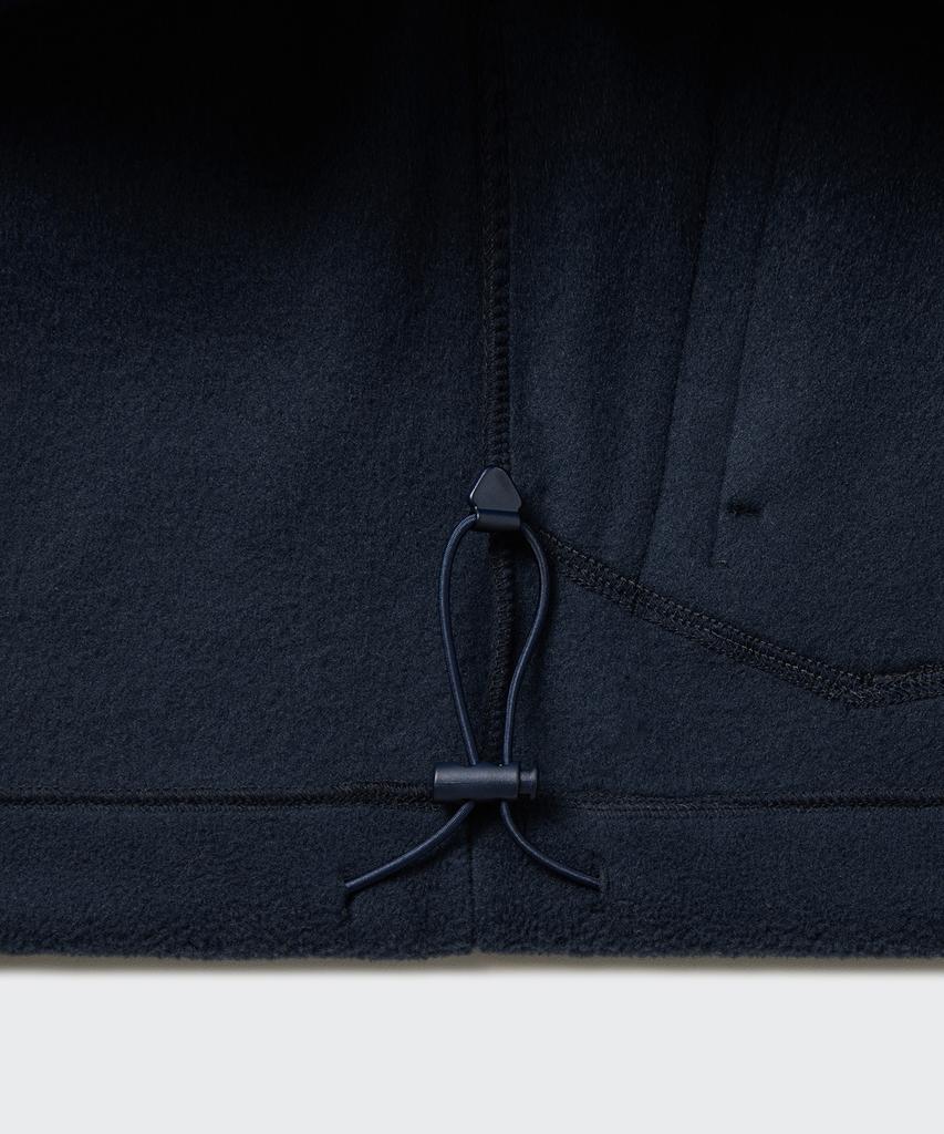 Musinsa Standard [City Leisure] Polar Fleece Half Zip Pullover [Navy]