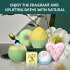 Ароматизированный набор пены для ванны, Séfralls, шарик соли для ванны, пена для ванны, рождественские подарки, 6 шт./набор