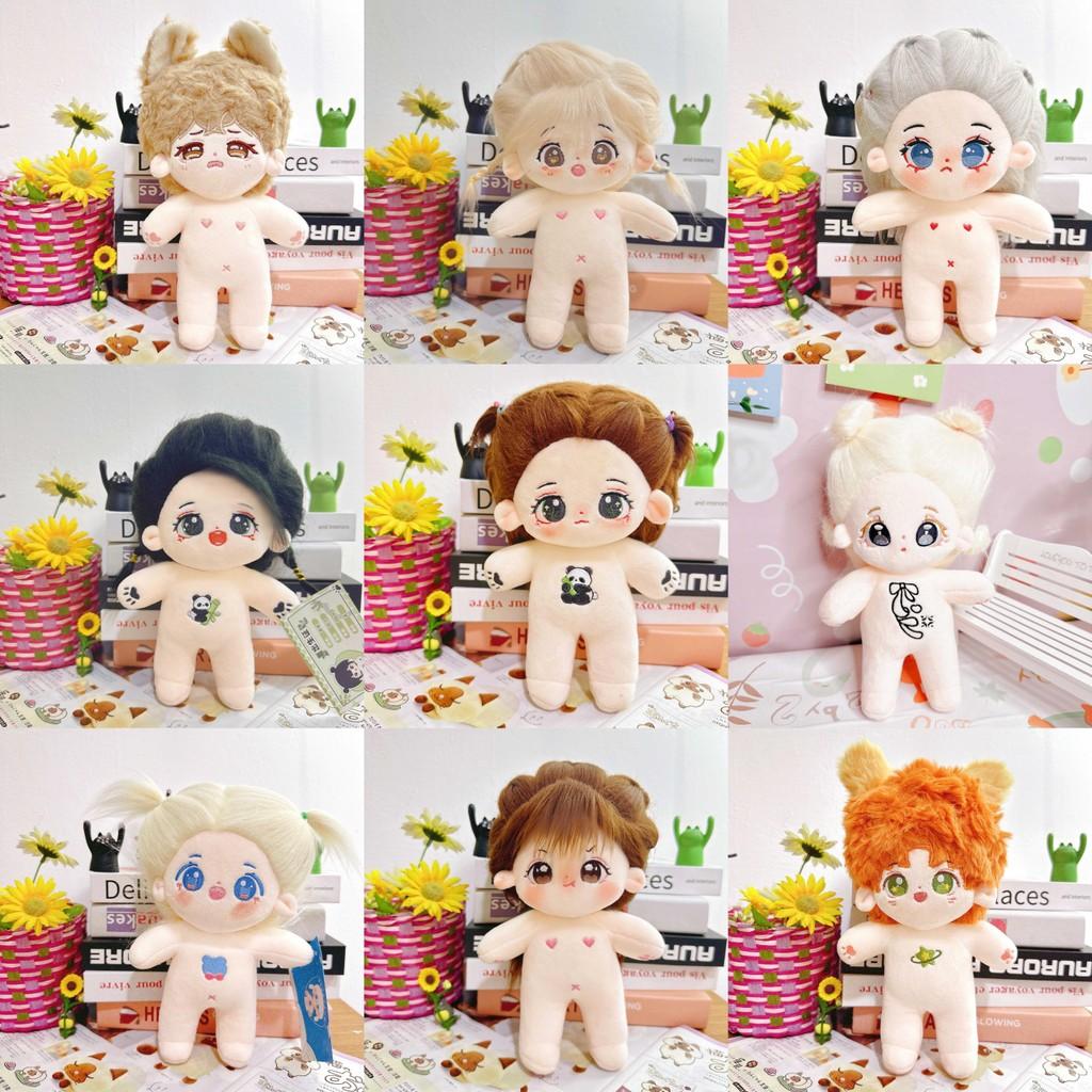 Очаровательная 20-сантиметровая хлопковая кукла, плюшевая игрушка из мягкой коротковорсовой ткани для детей