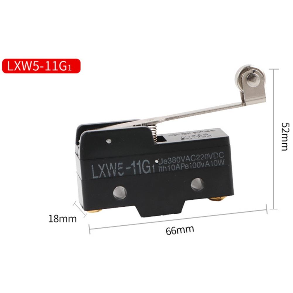 1 шт. AC 380 В DC 220 В 10 А Мгновенный концевой выключатель с плунжерным приводом LXW5-11M