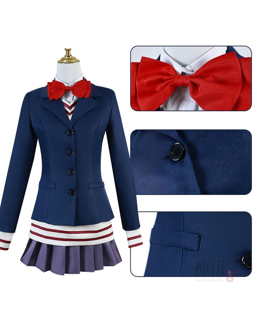 Косплей Айры Ширатори с париком Костюм для косплея Айры Дандадан для взрослых Костюм для культурного фестиваля Костюм для сценической одежды Костюм для косплея Айры Ширатори