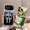 Underground Hip Hop M-MF-DOOM Wrap Sticker For IPhone17 Pro/17pro Max Phone Decal Skin Rear Protector Case Film Full Cover