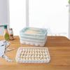 Kitchen Storage Box Refrigerator Organizer Transparent Food Containers Tray For Dumpling Fruits Vegetables Meat Cake