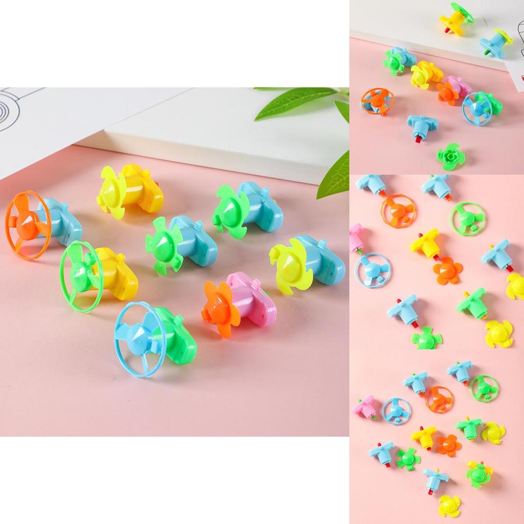 Miniature Spin Gyroscope Toy Set For Kids Non Electric Plastic Twister For Classroom And Party