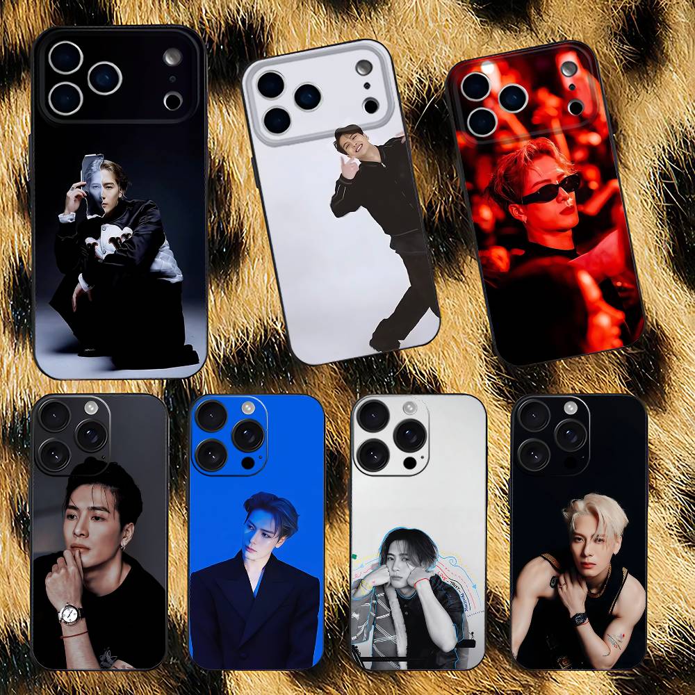 Чехол для телефона Jackson Singer Wang для iPhone 17,16,15,14,13,12,11 Air,Plus,Pro Max,XS,X,XR,SE,Mini,8,7, Мягкий силиконовый черный чехол