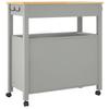Kitchen Trolley MONZA 84 x 40 x 88.5 cm Solid Pine Wood