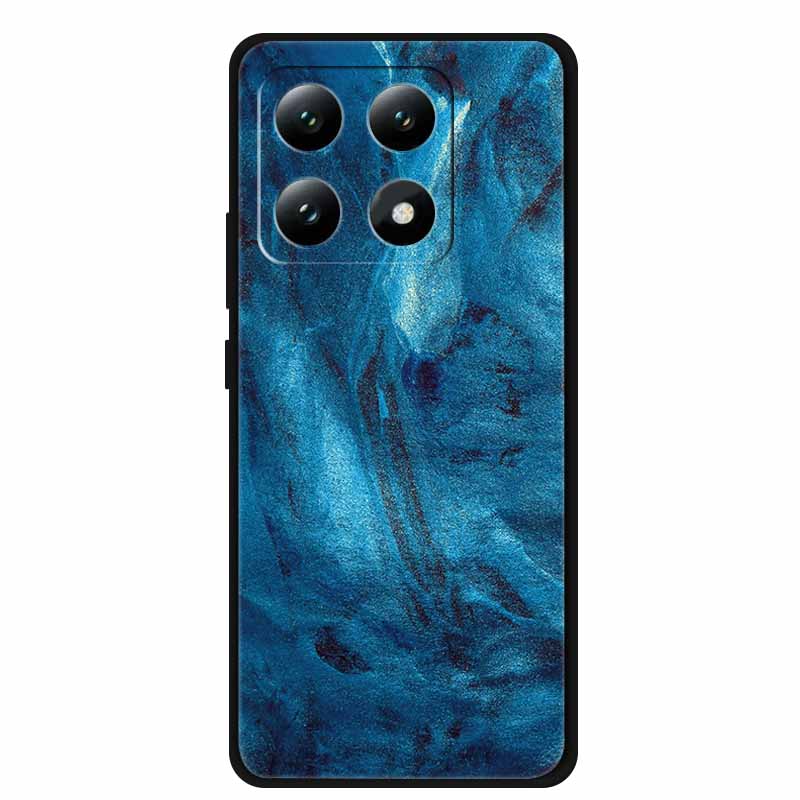 For Xiaomi 15T 5G Black Protection Scenery Printed Soft Silicone Bumper for Xiaomi 15T Pro 5G Cloud Planet Painted Bumper Coque