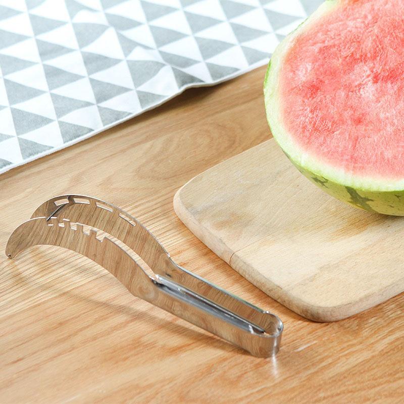 304 Stainless Steel Watermelon Artifact Slicing Knife Kitchen Accessories Gadgets Knife Corer Fruit And Vegetable Tools