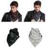 Шарф-воротник для мужчин Зимний съемный воротник-шарф для мужчин Накидка на шею для езды Воротник-шарф мужской Эластичный