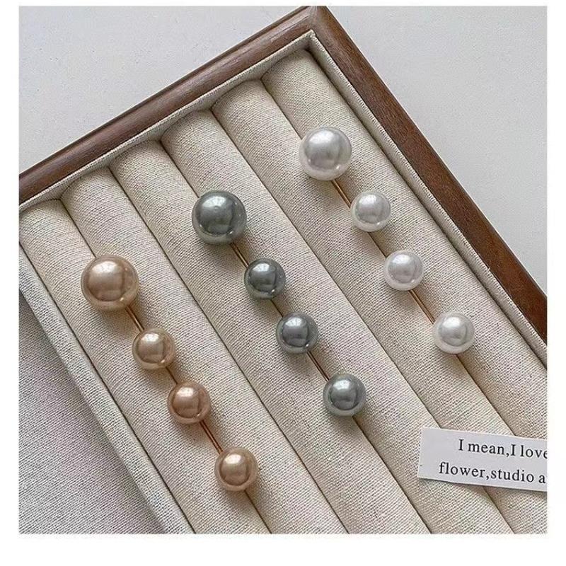 Фиксированная брошь для одежды, булавка, имитация жемчуга, шарф, шаль, клипса, пряжка, свитер, запонка, брошь, женские украшения