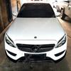 AR Style For Mercedes-Benz C Class W205 C160 C300 C350e 2015-2018 Front Bumper Lip Splitter Spoiler Diffuser Guard Trim TuningGood product
