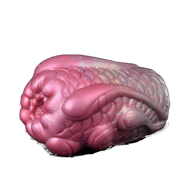 Big Lips Realistic Vagina Oral Sex Male Handheld Masturbator Artificial Masturbators