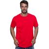Men's T-shirt - JHK - Red - 100% Cotton - Short Sleeves - Size XS To 5XL