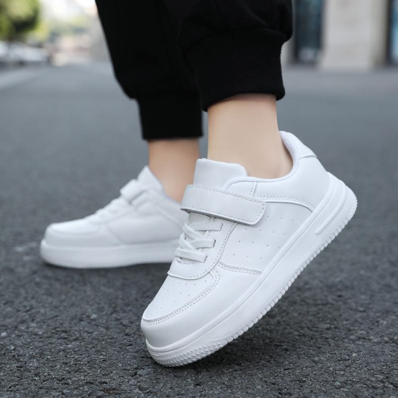2024 New Simple Girls Sport Shoes Kids Versatile Fashion Hook & Loop Children Free Shipping Casual Shoes for School Boys Sneaker