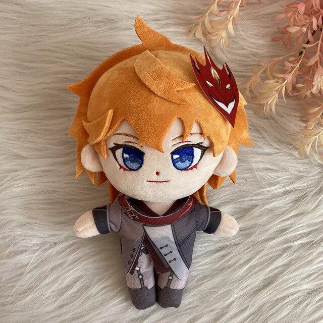 Игра Genshin Impact Arataki Itto Hu Tao Xiao Zhongli Morax Kamisato Ayato Tartaglia Klee Barbatos Мягкая кукла Подушки Детский подарок