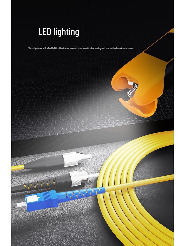 GUANGYAN G1000 Мини-оптический измеритель мощности и тестер затухания оптического волокна (-70 до +6)